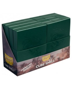 Кутии за карти Dragon Shield Cube Shell - Forest Green (8 бр.)